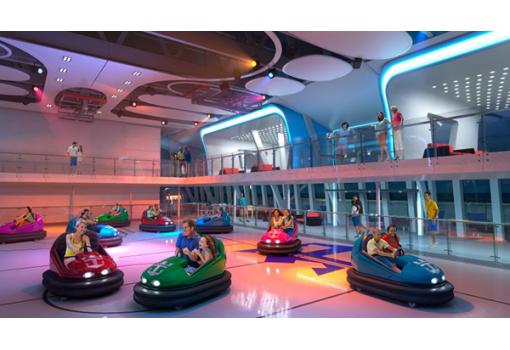 El Sea Plex es un espacio multifunción con Coches de Choque